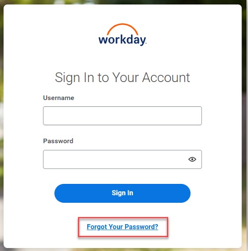 Forgot your password