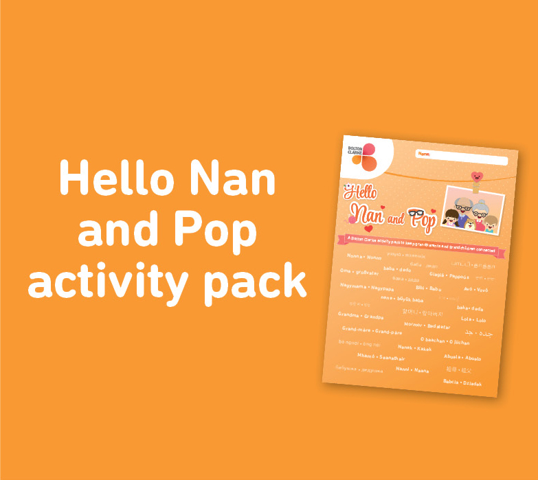 Hello Nan and Pop activity pack