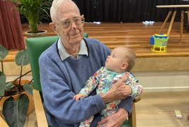Fairview resident David Price with baby Lawson (7).JPEG