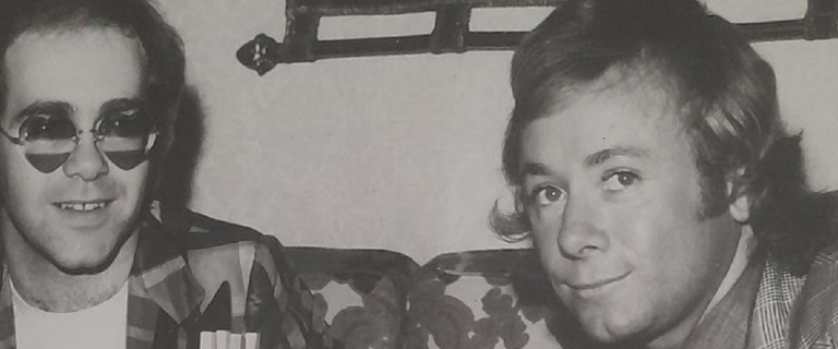 Glendale resident Ian interviewing Elton John Glendale resident Ian interviewing Elton John