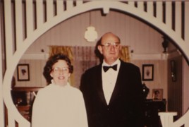 Jean and husband Eric before State Reception 1982 .jpg