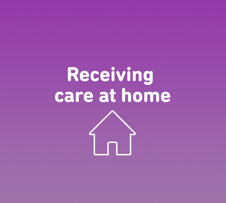 Receiving care at home - COVID-19 information