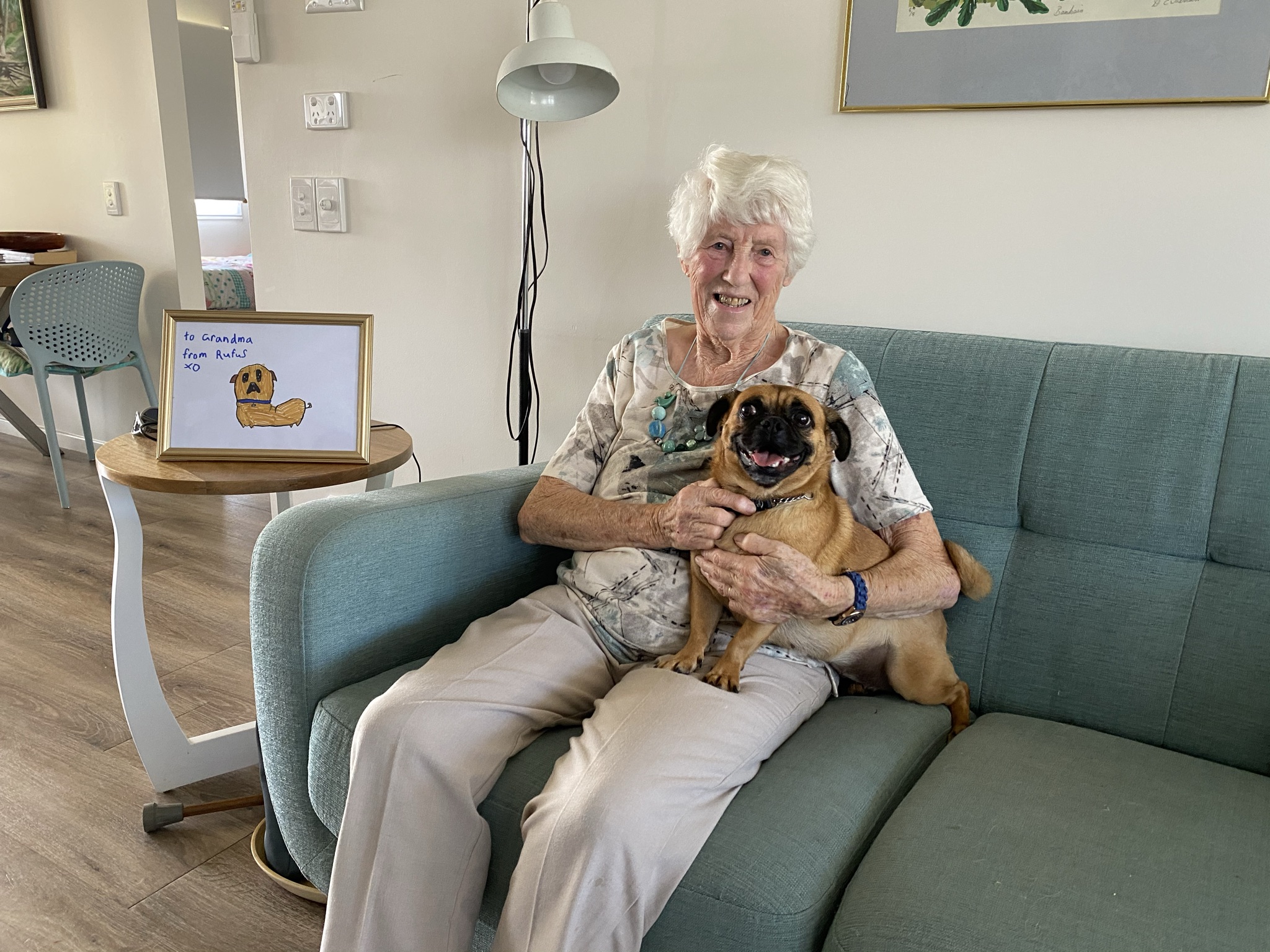 Westhaven resident Dorothy Sherratt with Bonnie_edited.JPEG Westhaven resident Dorothy Sherratt with Bonnie_edited.JPEG