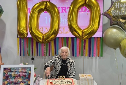 Angela Kucic celebrating her 100th birthday_.jpg Angela Kucic celebrating her 100th birthday_.jpg