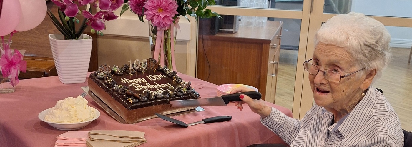 Betty celebrating her 100th birthday.jpg