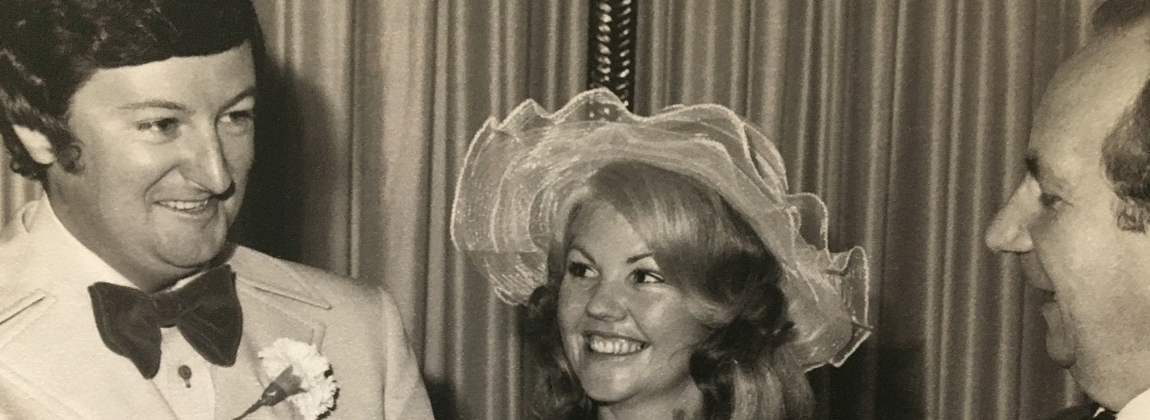 Bill and Coleen on their wedding day  Bill and Coleen on their wedding day