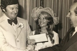 Bill and Coleen on their wedding day  Bill and Coleen on their wedding day