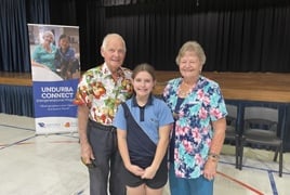 Bud, Elaine and their great granddaughter Tahlullah_.jpg Bud, Elaine and their great granddaughter Tahlullah_.jpg