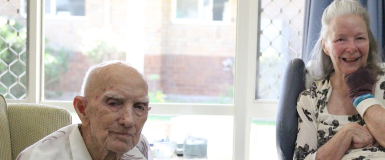 Father and daughter, Col and Julie Father and daughter, Col and Julie