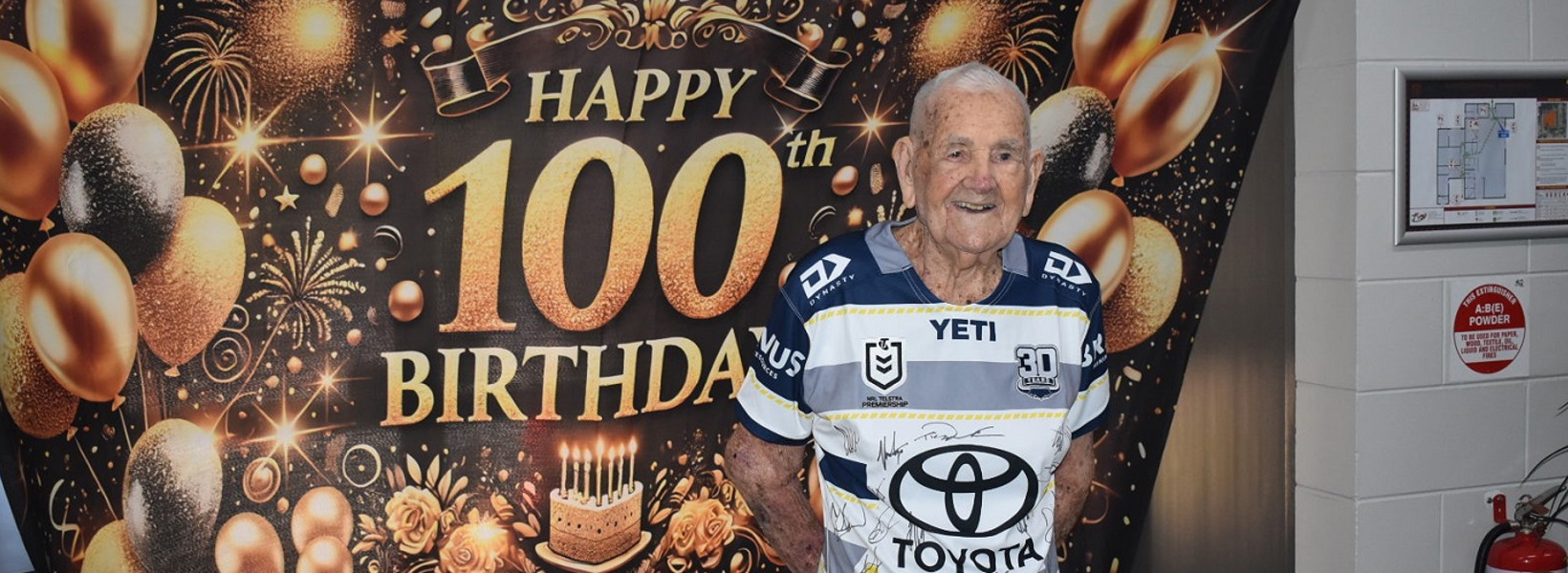 Doc on his 100th birthday.jpg Doc on his 100th birthday.jpg