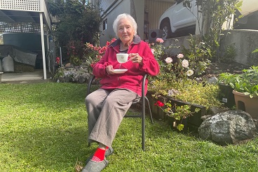 The Centenarian Club's newest member, Grace