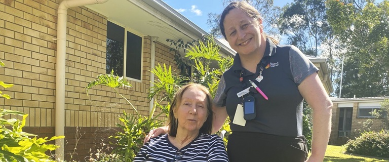 Hayley and Fairview resident.jpg Hayley and Fairview resident.jpg