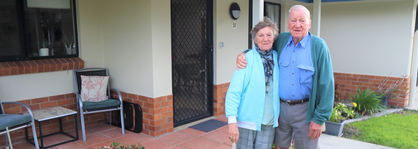 Carrington residents John and Kirsten Carrington residents John and Kirsten