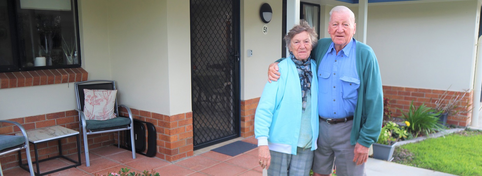 Carrington residents John and Kirsten