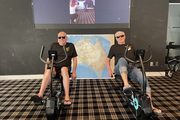 Keith and Holden pedalling for charity_.jpg