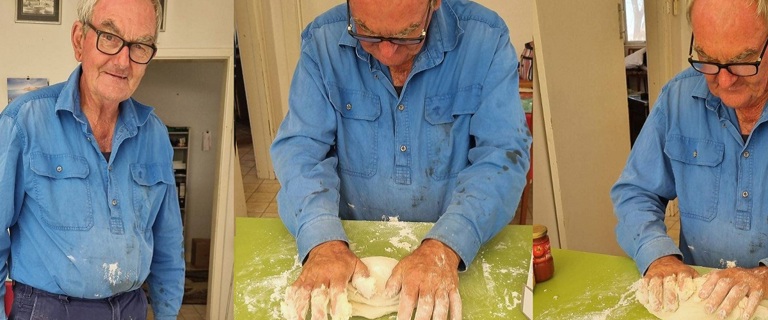 Lloyd making pizza.jpg Lloyd making pizza.jpg