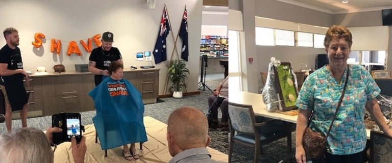 Lyn shaved her locks for a good cause  Lyn shaved her locks for a good cause