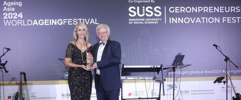 Meredith Bird accepting Operator of the Year Active Ageing.jpg Meredith Bird accepting Operator of the Year Active Ageing.jpg