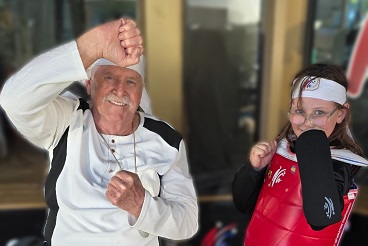 Michael visiting local taekwondo studio_.jpg