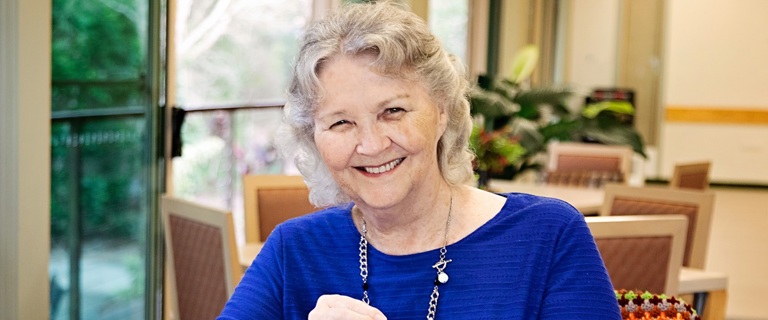 Debbie and the craft group from Moreton Shores Debbie and the craft group from Moreton Shores