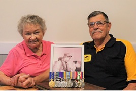 Neil and Patricia give back to the veteran community