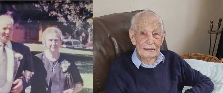 Nicholas celebrates his 102nd birthday