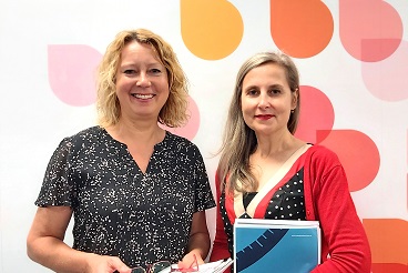 Claudia and Rajna from Bolton Clarke Research Institute