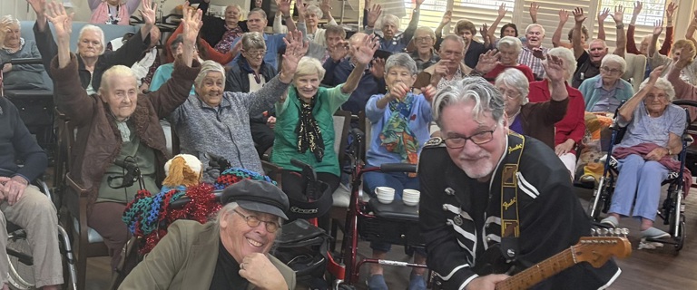 Residents celebrating Glasshouse Views anniversary.jpg Residents celebrating Glasshouse Views anniversary.jpg