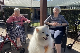 Sparkles with Cazna Gardens residents Sparkles with Cazna Gardens residents