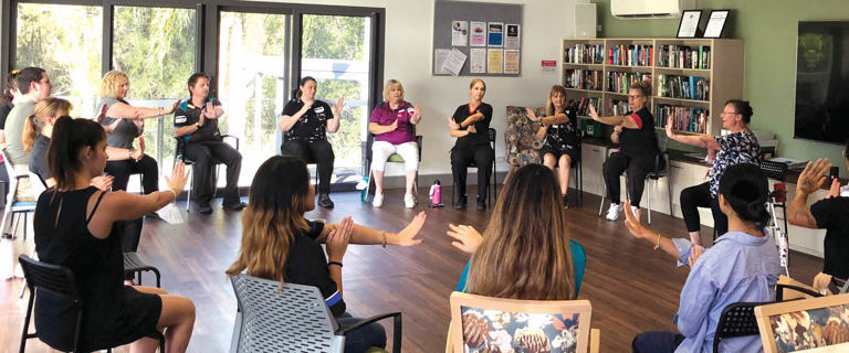 Learning new moves for health Learning new moves for health