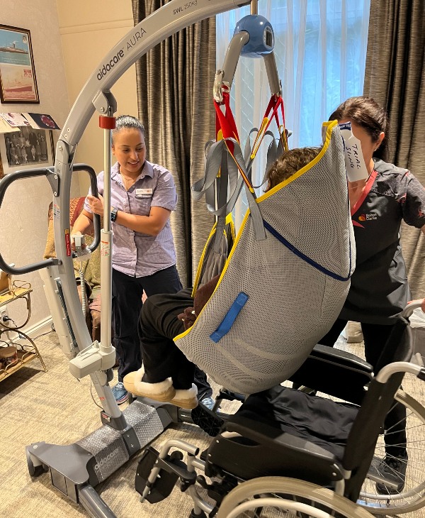 Testing new equipment