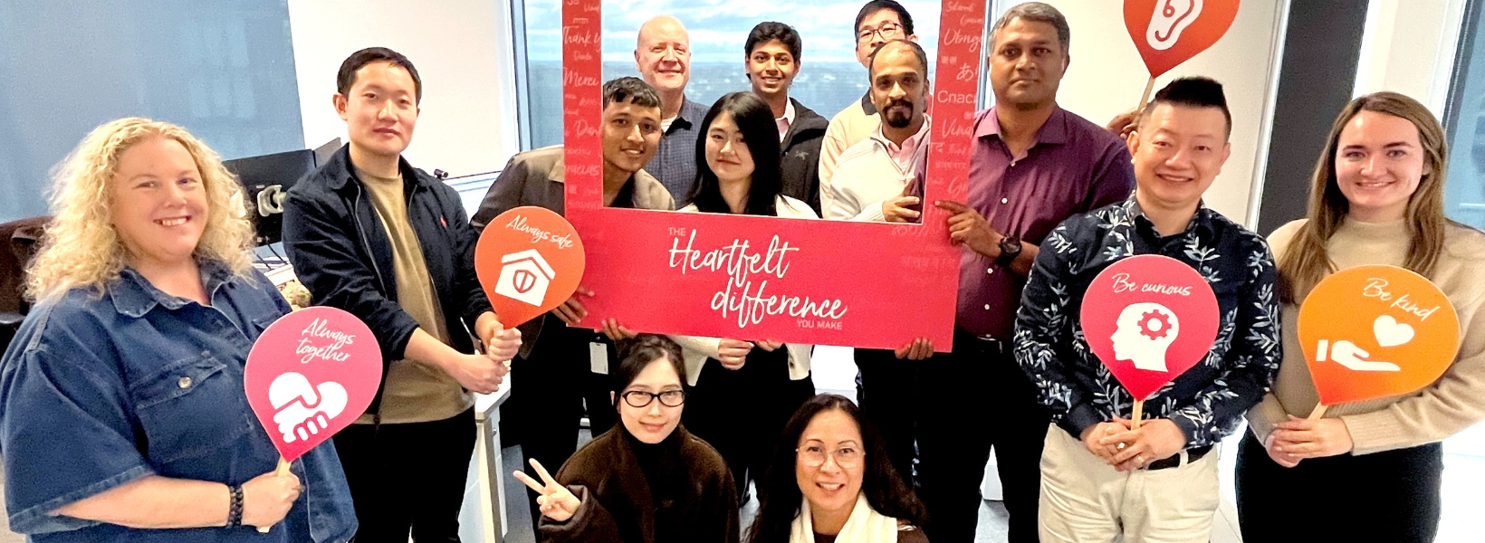 Thank you to our teams