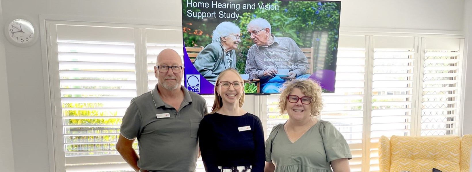 Supporting healthy hearing and vision Supporting healthy hearing and vision