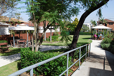 Rosemore Residential Aged Care - outdoor area