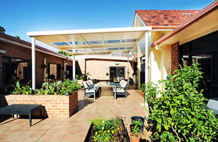 Willandra Residential Aged Care - outdoor area
