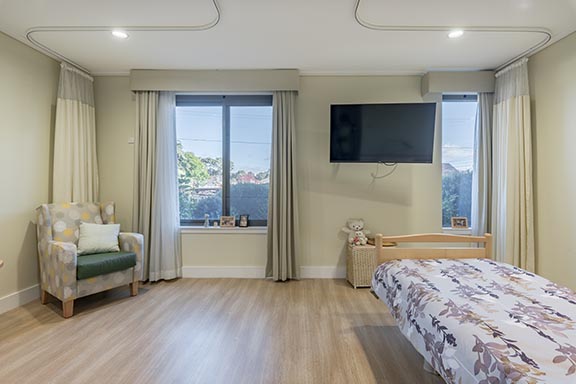 Cabrini RAC room superior