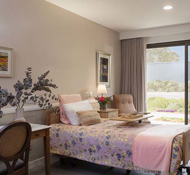 Willowdale Residential Aged Care premium room