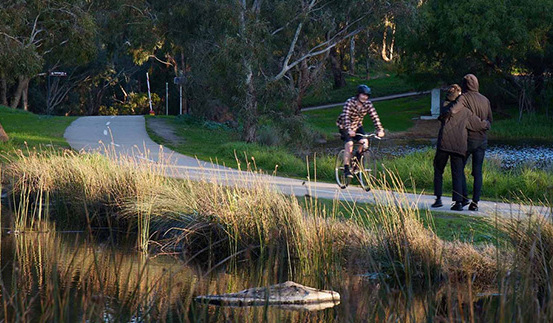 Callisto Place - green spaces