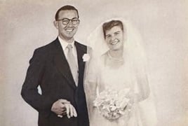 Beechwood residents Ramon and Dorothy wedding photo Beechwood residents Ramon and Dorothy wedding photo