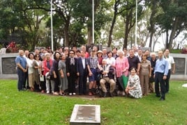 Brian meets former South Korean prime minister Brian meets former South Korean prime minister