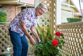 Janice at her new Baycrest home Janice at her new Baycrest home