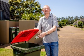 Trevor leads the recycling initiative at Broadwater Gardens_.jpg Trevor leads the recycling initiative at Broadwater Gardens_.jpg